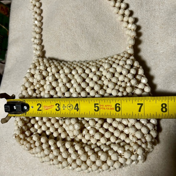 Vintage made in Japan beaded hand bag - Picture 6 of 7